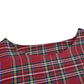 Women’s Plaid Knee-Length Casual Dress