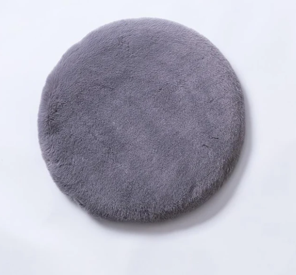 Faux Fur Memory Foam Cushion