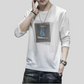 Men’s Long Sleeve Round Neck Slim Fit T-shirt