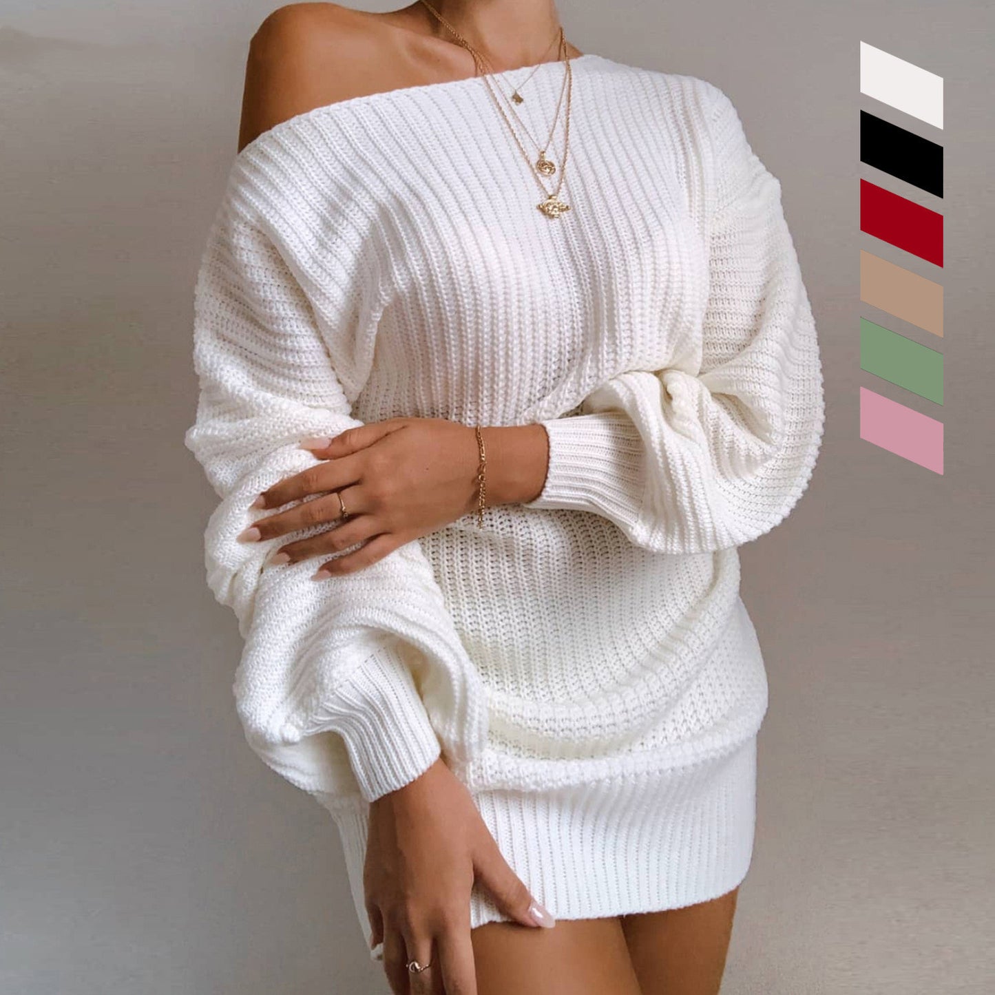 LuxeLantern Knitted Sweater