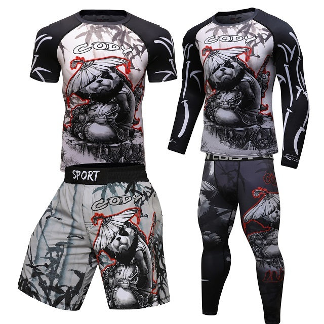 Kickboxing and Sanda Training Suit