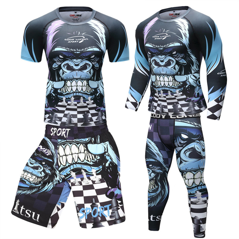 Kickboxing and Sanda Training Suit