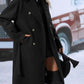 Elegant Double-Breasted Trench Coat with Belt