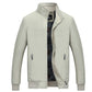 Spring and Autumn Men’s Casual Stand Collar Jacket