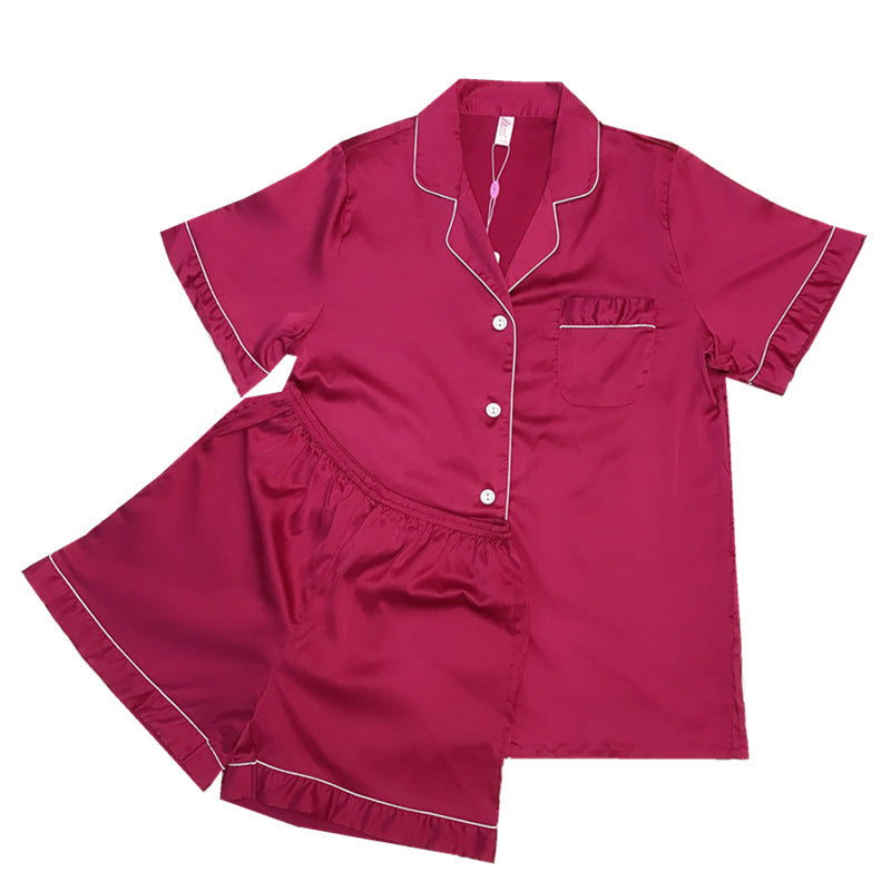 Short Sleeve Shorts Pajamas Set for Women