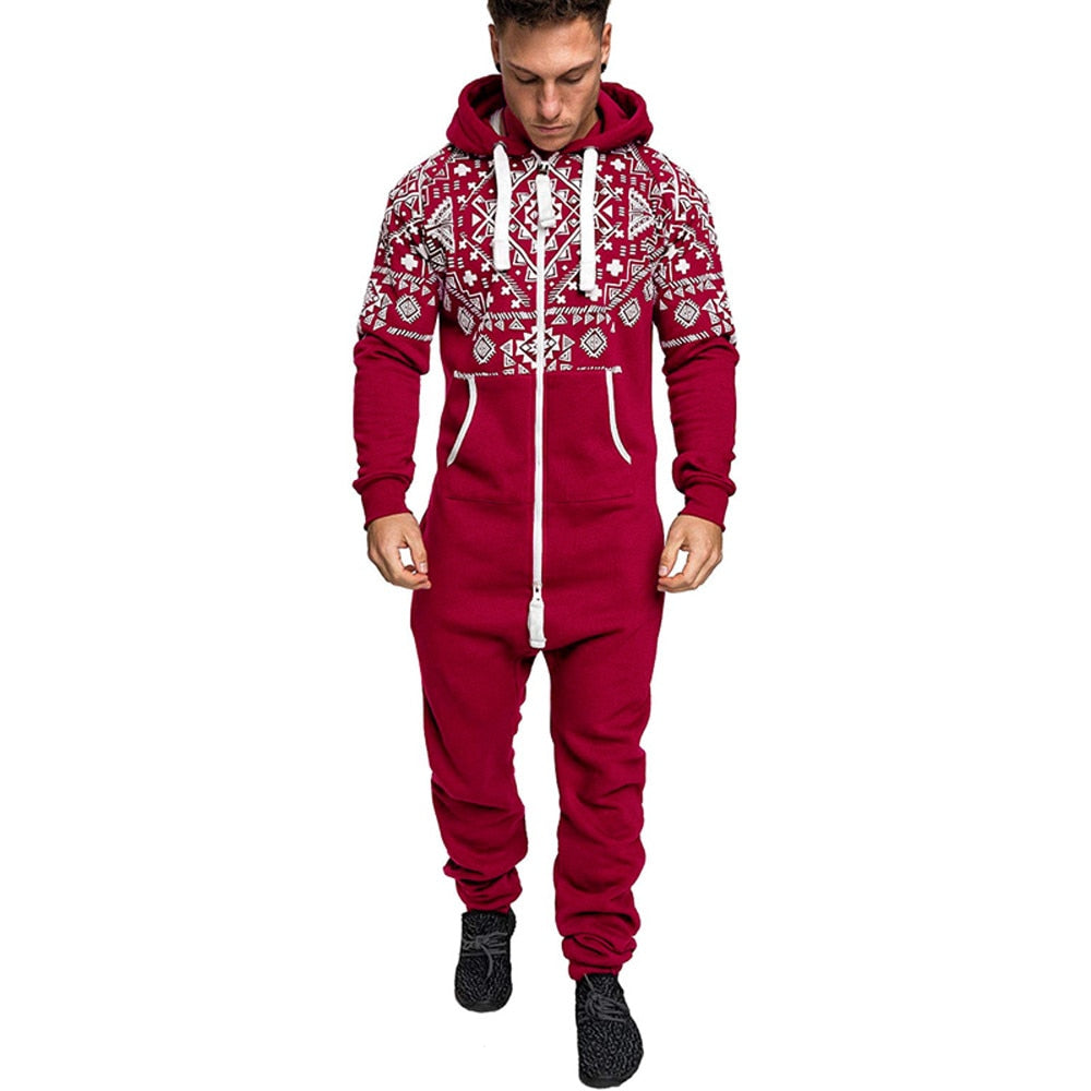 National Style Printed Men’s Pyjamas