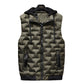 Hooded Sleeveless Warm Vest Jacket