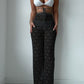 High Waist Hollow-Out Beach Pants