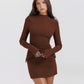 Sculpted Elegance Bodycon Dress