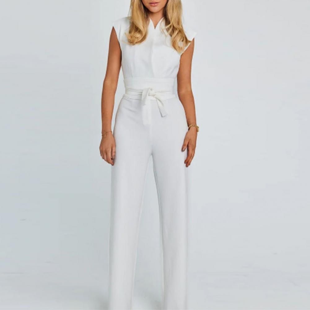 Women’s Modern Solid Wide-Leg Pants