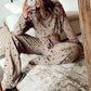 Women’s Printed Long Sleeve Pajama Set