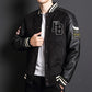 Men’s Fleece Baseball Collar Casual Jacket