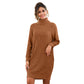 DreamyHues Cozy Sweater Dress