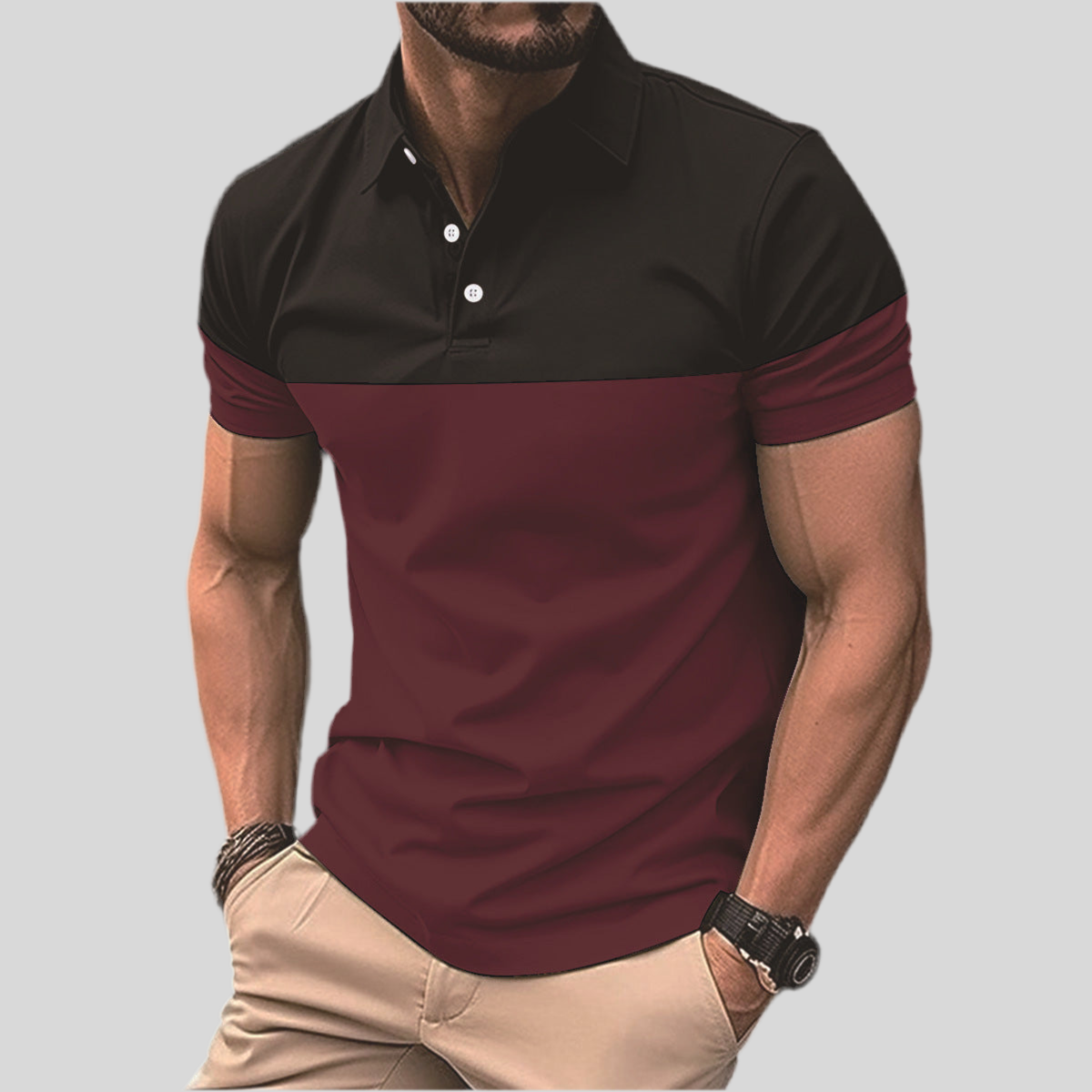 Men’s Casual Polo T-Shirt