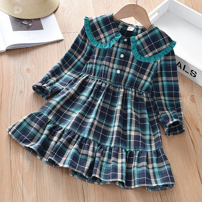 Kids’ Stylish Button-Up Dress