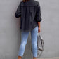 Women’s Oversized Distressed Denim Jacket