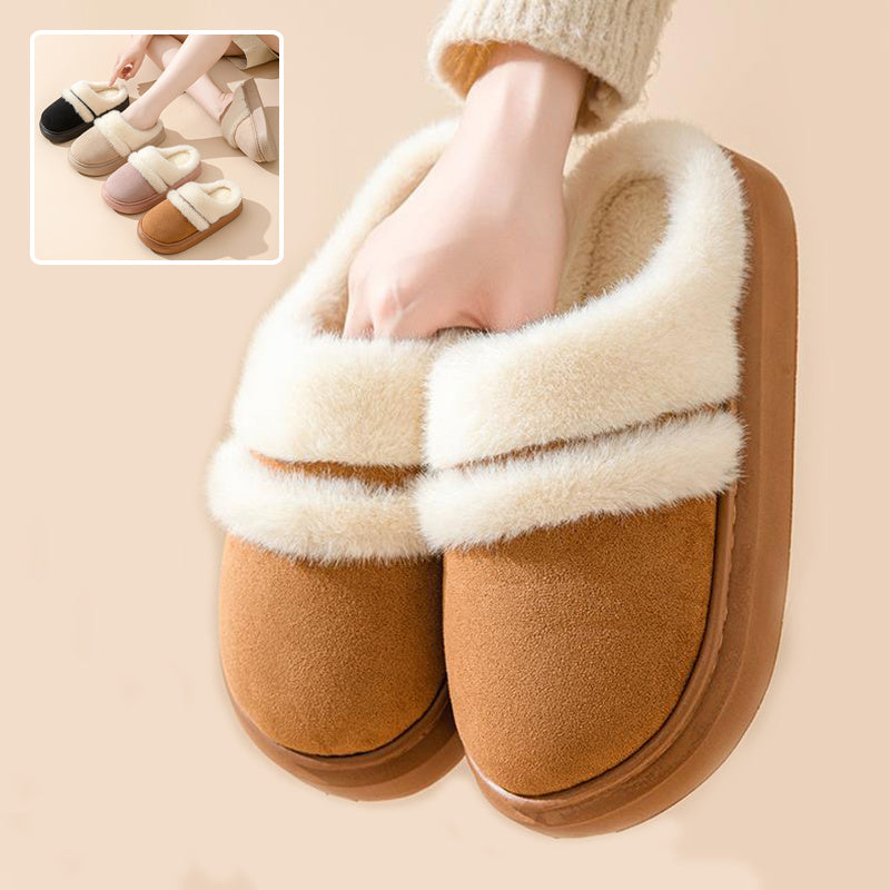 CozyCloud Velvet House Slippers