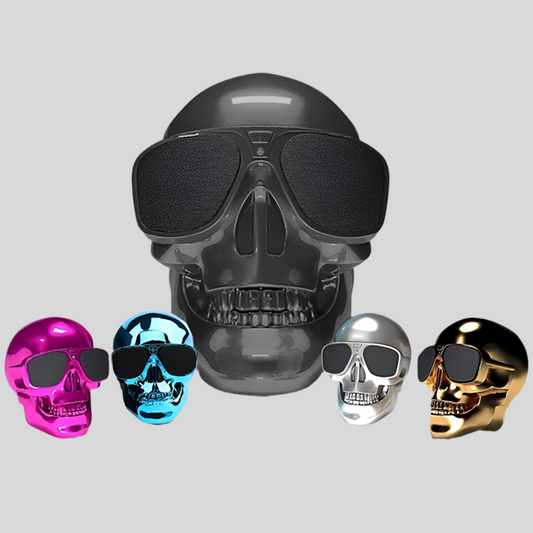 Skull-Inspired Wireless Bluetooth Speaker