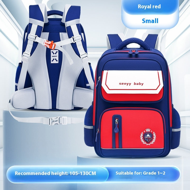 Water-Resistant Oxford School Backpack