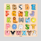 Early Learning Alphabet Board with 26 Letters