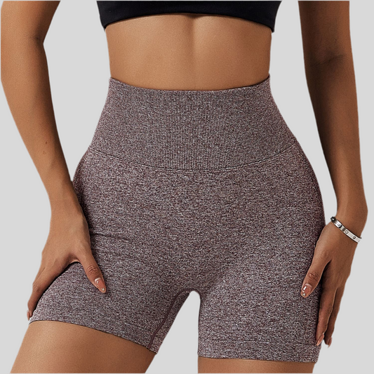 ShapeFit Solid Color Yoga Shorts