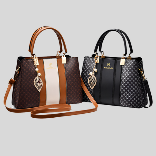 Contrast Color Fashion Handbag