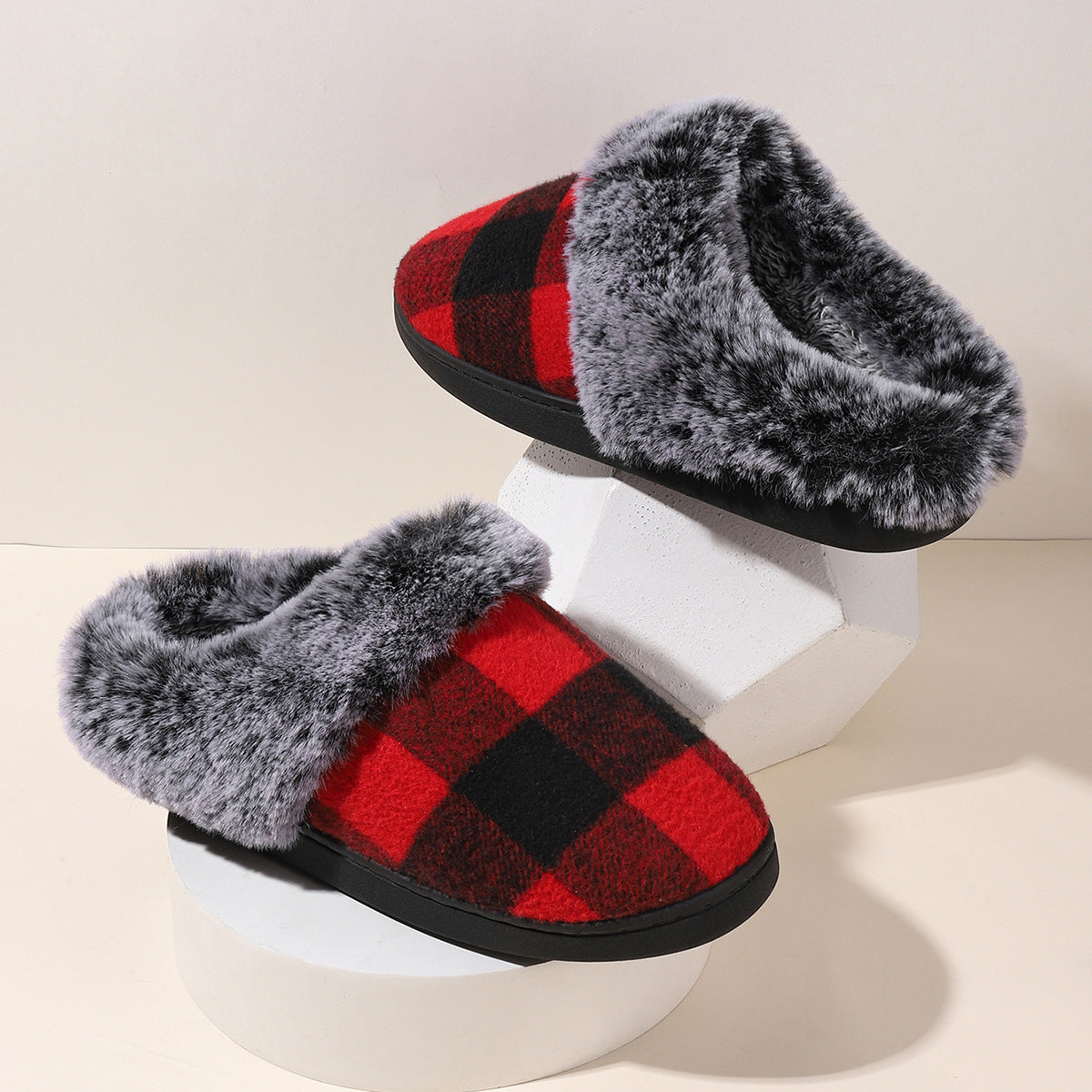 SoftPlaid Duo Slippers