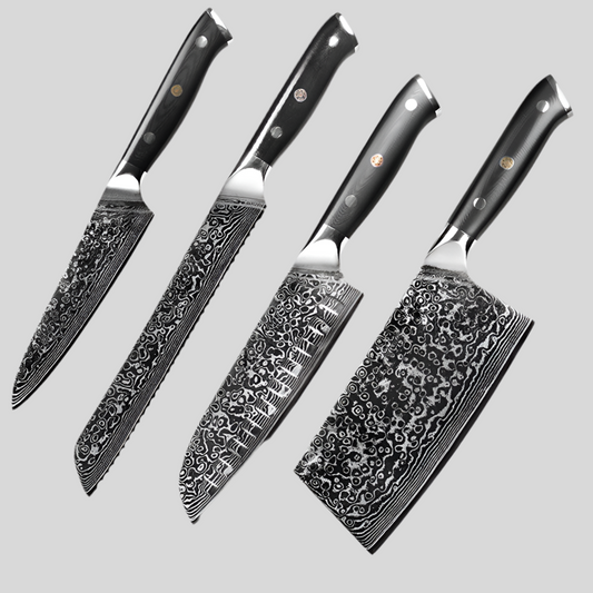 Household Forged Pattern Kitchen Set Knives