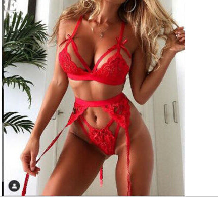 Alluring Lace Babydoll Lingerie Set