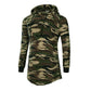 High-Quality Mid-Length Camouflage Hoodie