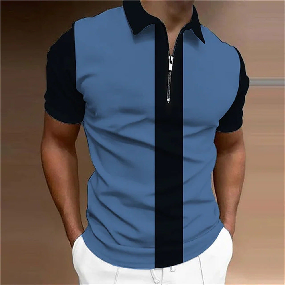 Men's 3D Printed Polo Shirt