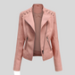 Women’s Slim Fit Leather Motorcycle Jacket