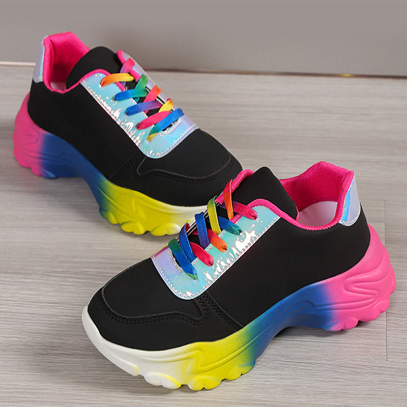 VividWalk Rainbow Sneakers