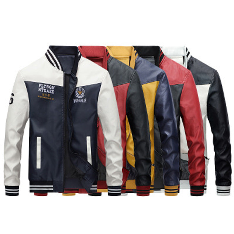 Fashion-Forward Baseball Style Jacket