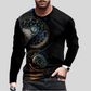 Men’s Long-sleeved Round Neck T-shirt