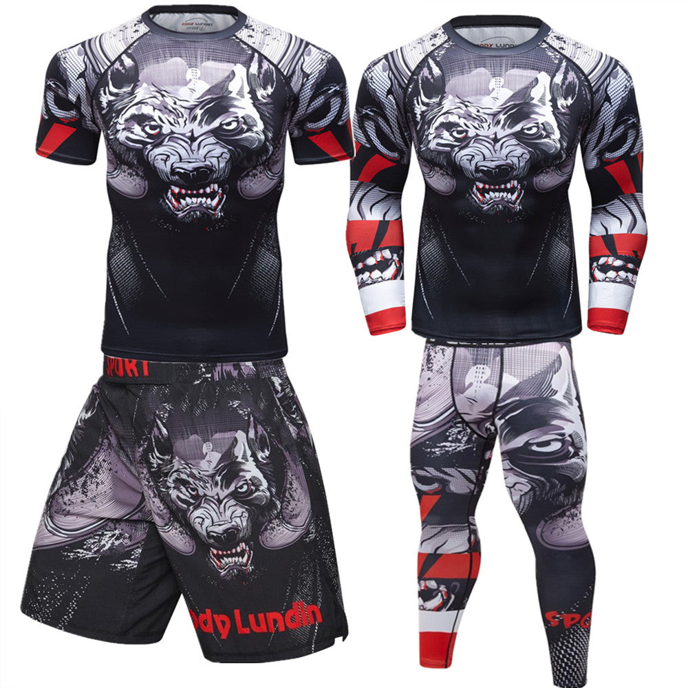 Kickboxing and Sanda Training Suit