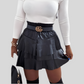 Ladies Puff Cake Mini Skirt