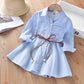 Kids’ Stylish Button-Up Dress