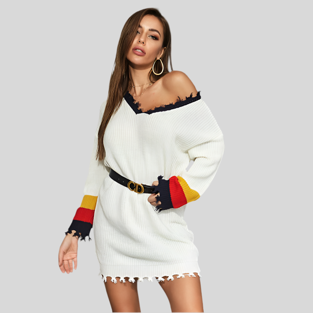 Strapless Sweater Dress for Women