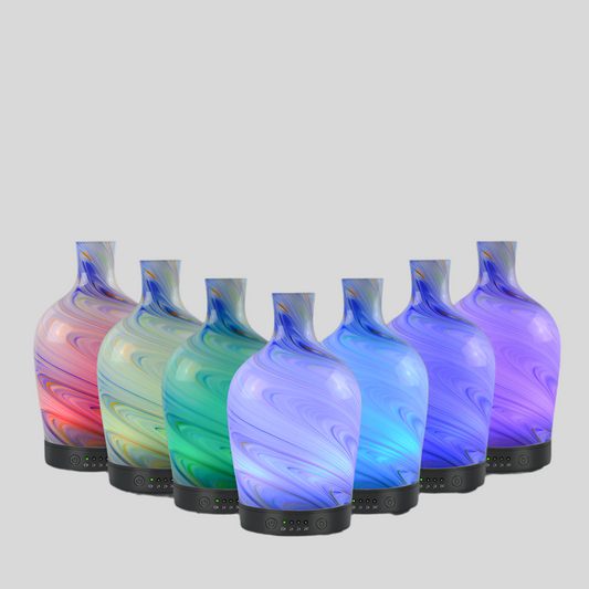 Ultrasonic Glass Aroma Diffuser and Humidifier