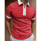 Men’s Patterned Polo Shirt Casual