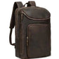 Vintage Leather Large Capacity Travel Backpack