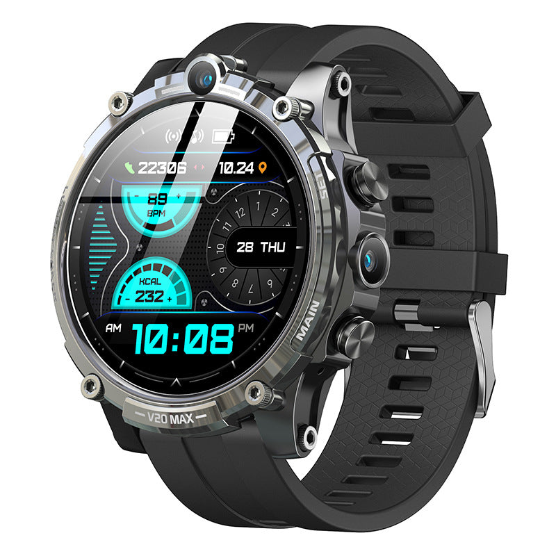 Android V20 Dual Camera Sports Watch 4+128GB