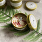 Gold Tin Box Scented Candle Gift Set