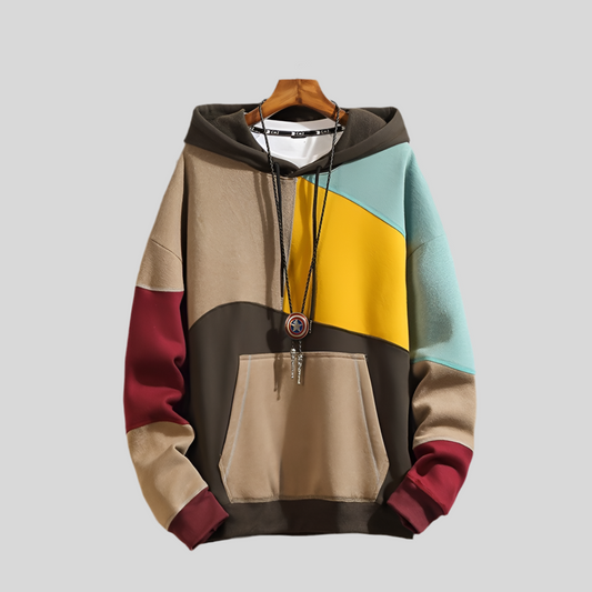 Distinctive Collar Hoodie