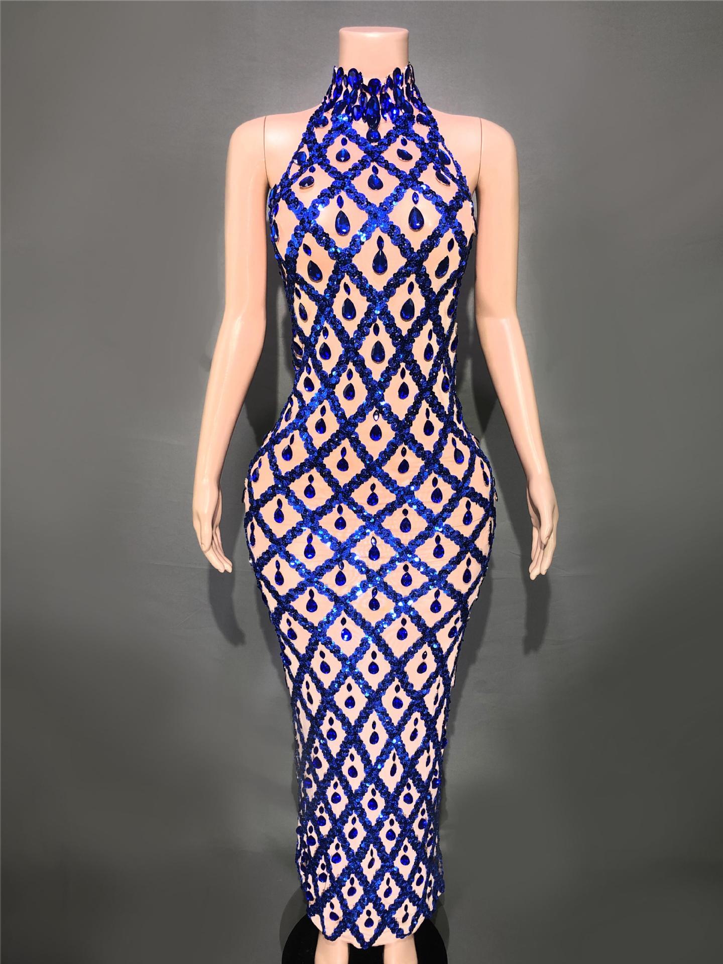 Radiance Rhinestone Party Dress