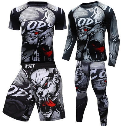 Kickboxing and Sanda Training Suit