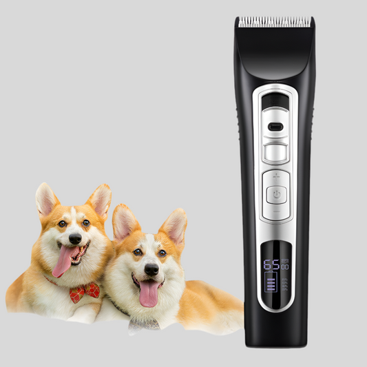 LCD Display Pet Clippers