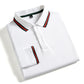 Men’s Solid Lapel Cotton Casual Shirt