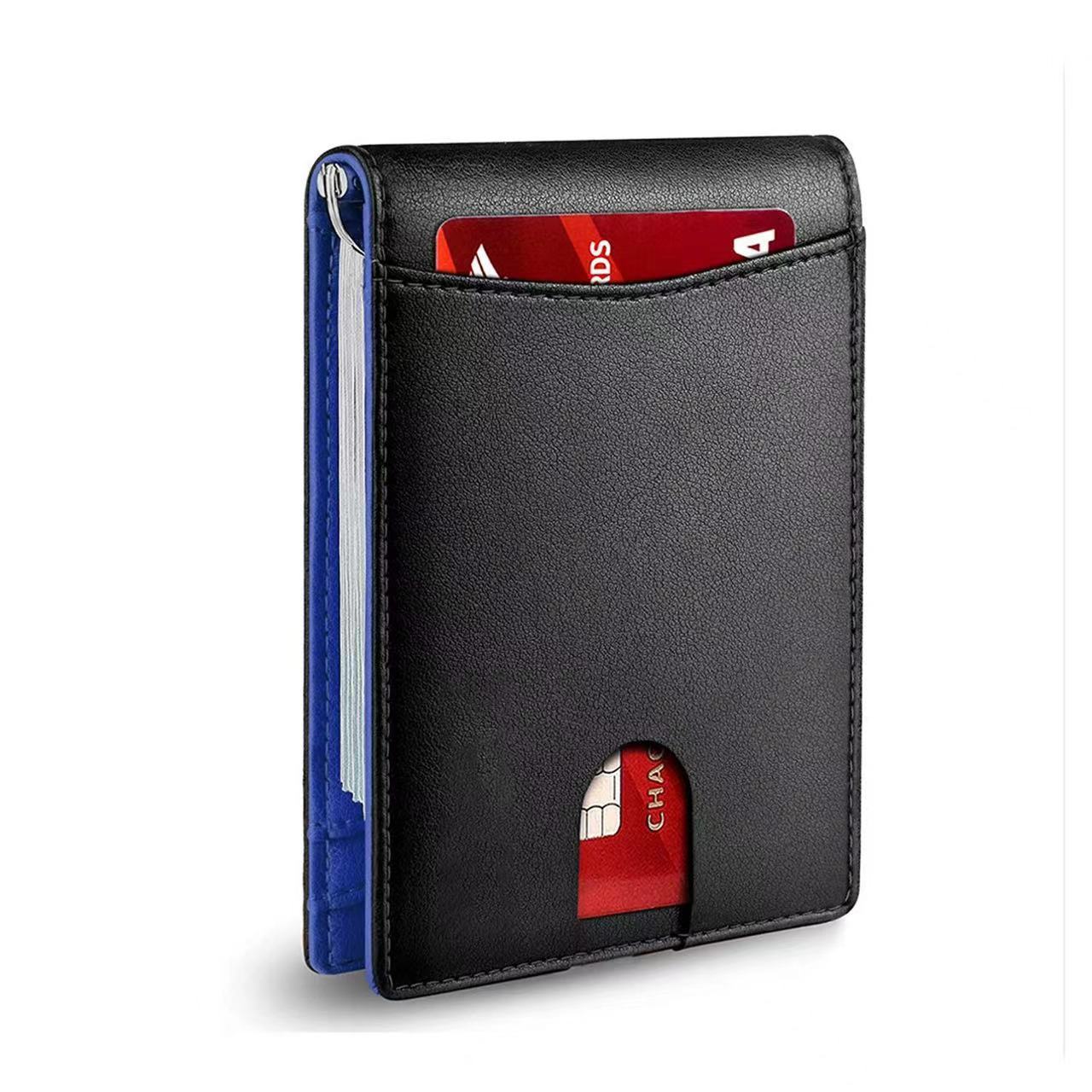 Leather RFID Multi-Function Card Sleeve